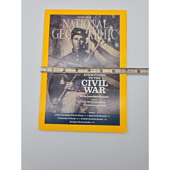 National Geographic Magazine MAY 2012 Eyewitness To The Civil War - Picture 6 of 6